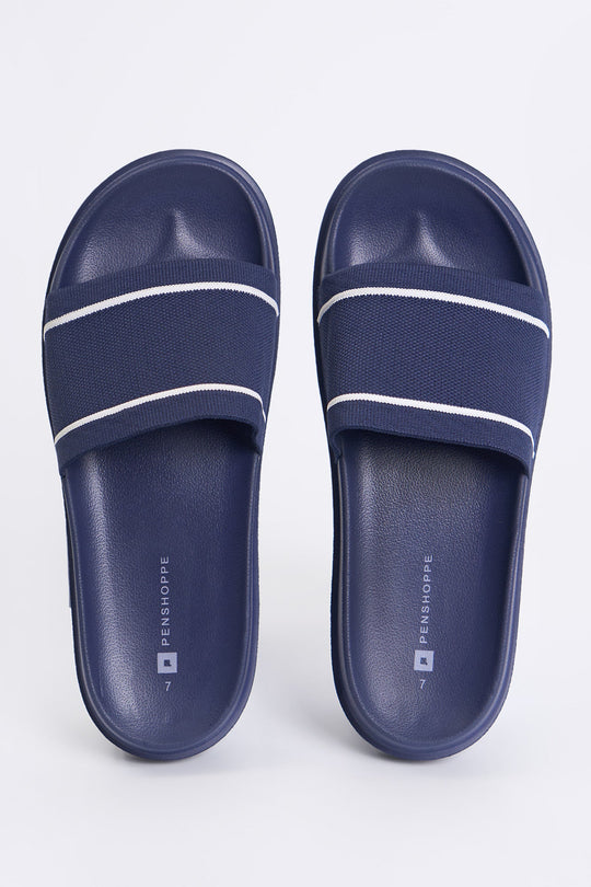 Women's Knitted One Band Slides