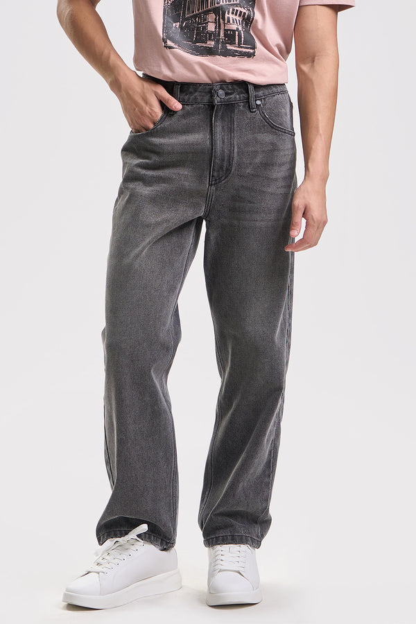 Straight Fit 5-Pocket Jeans