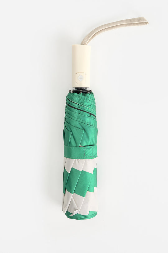 Automatic Striped Umbrella