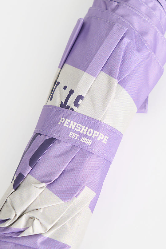 Automatic Striped Umbrella
