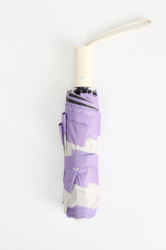 Automatic Striped Umbrella