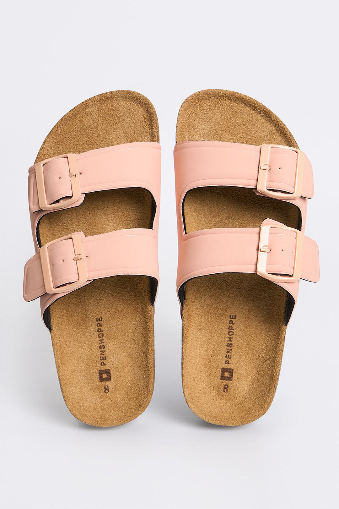Women's Two Band Slip On Sandals