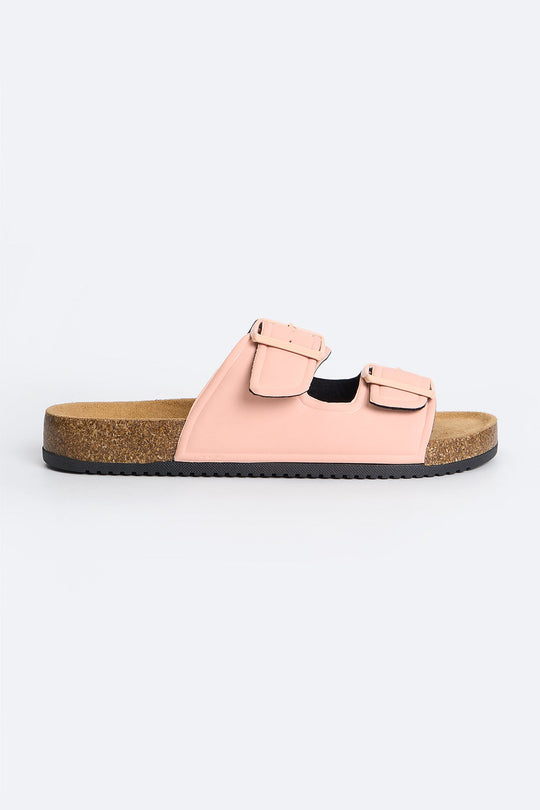 Women's Two Band Slip On Sandals