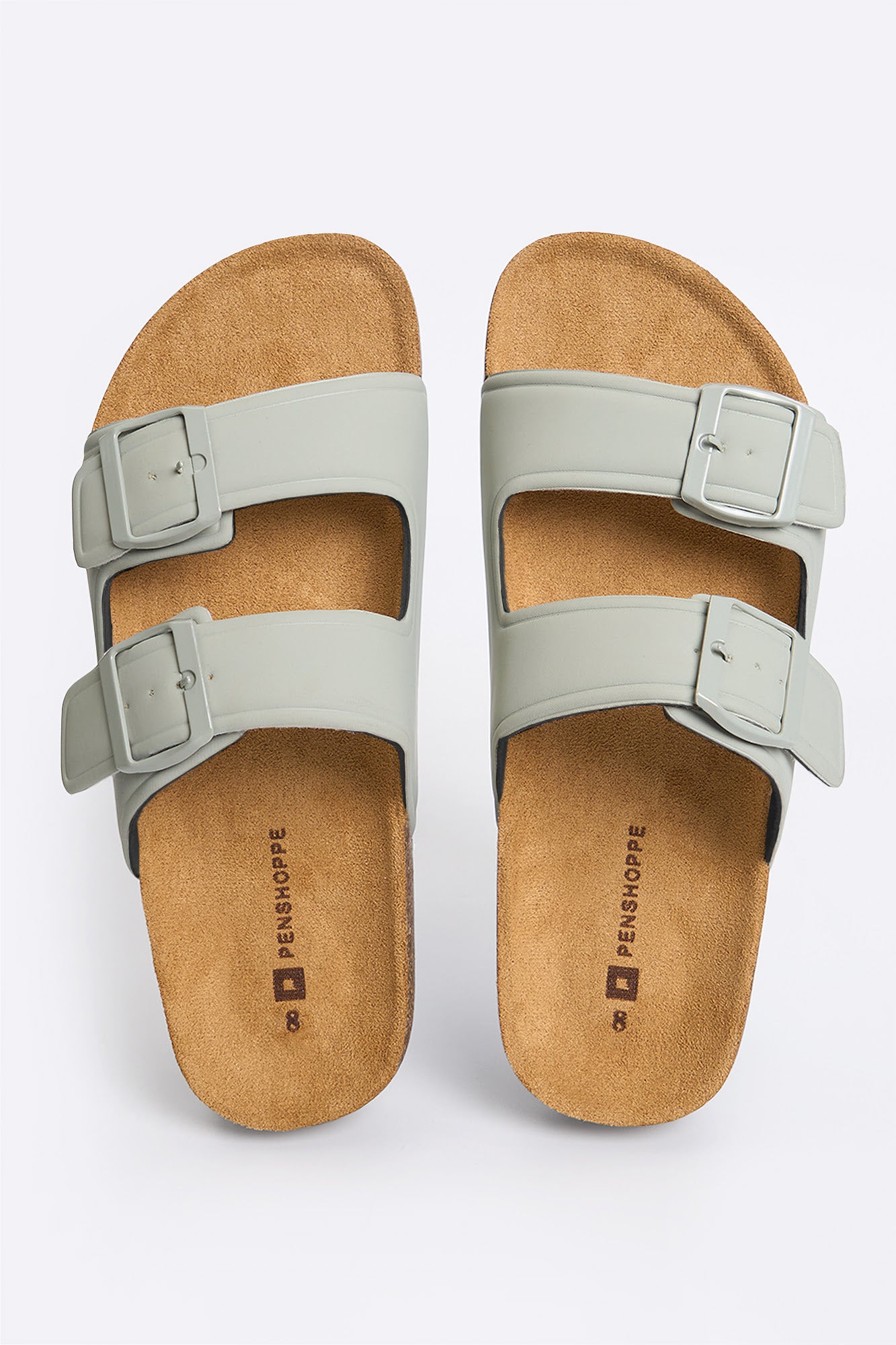 Women's Two Band Slip On Sandals