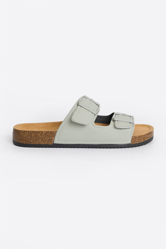 Women's Two Band Slip On Sandals