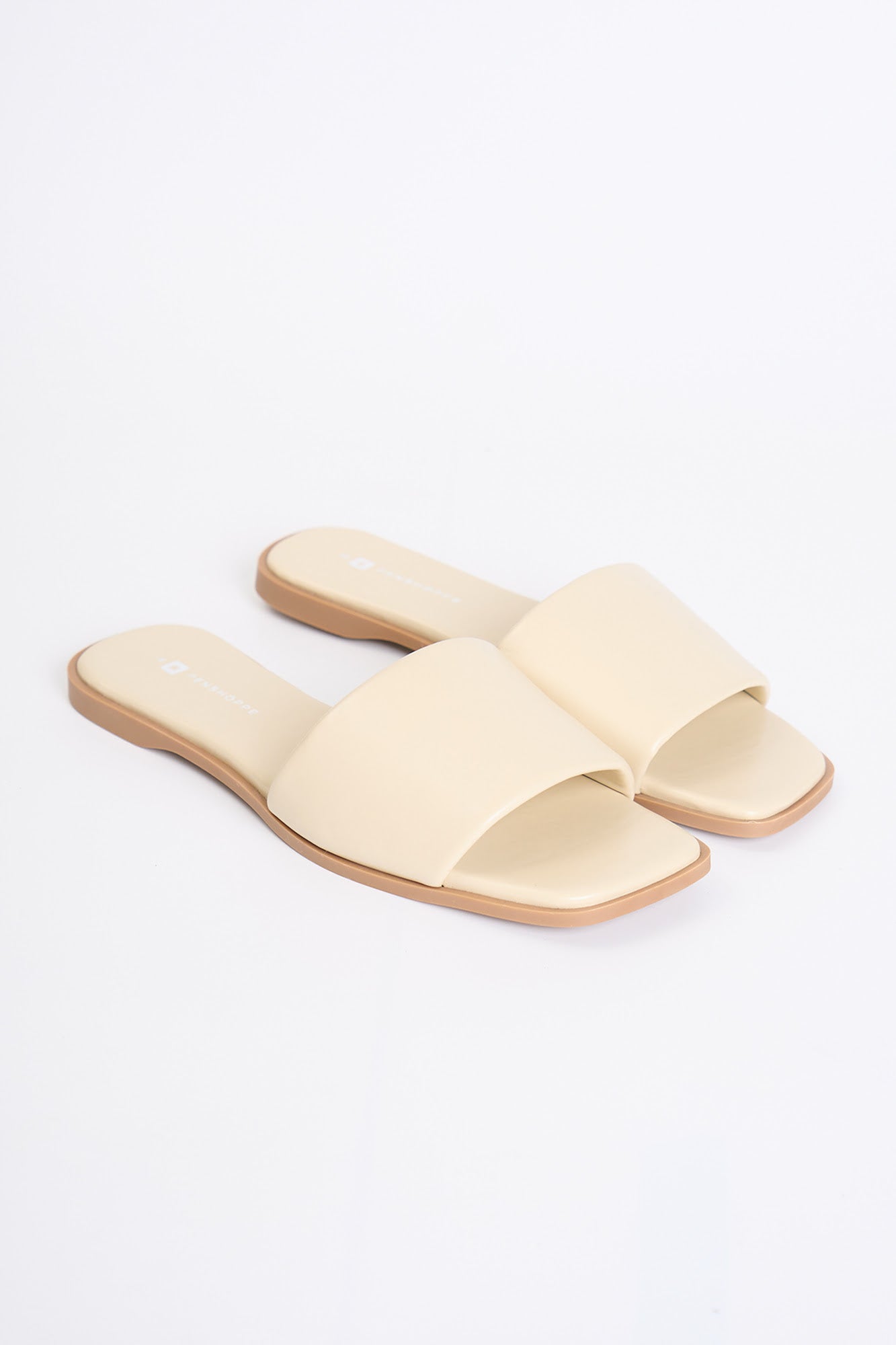 Women's Leather Slip-On Sandals