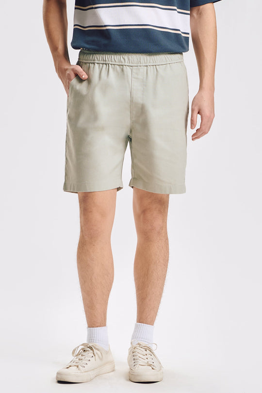 Modern Fit Linen Shorts