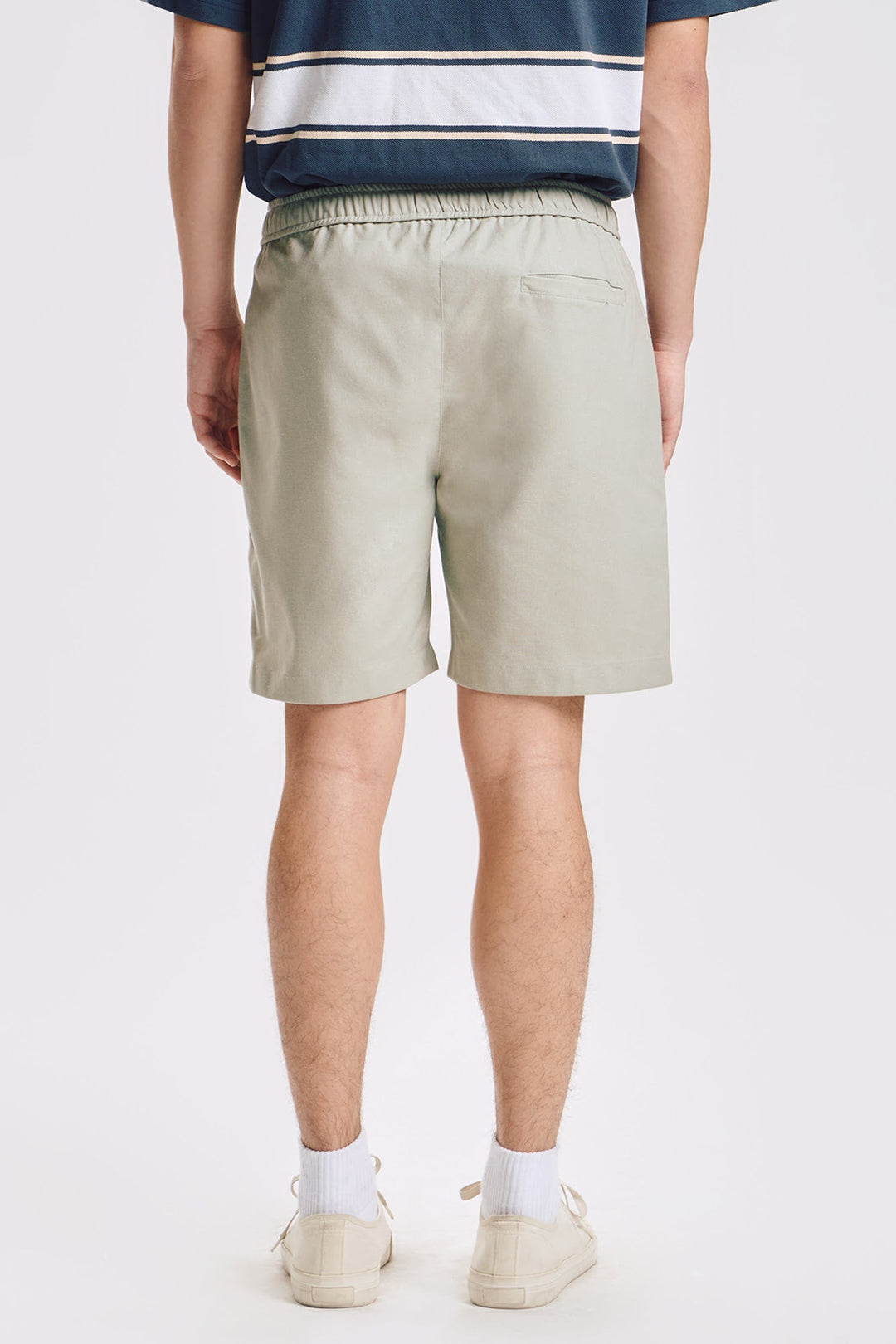 Modern Fit Linen Shorts