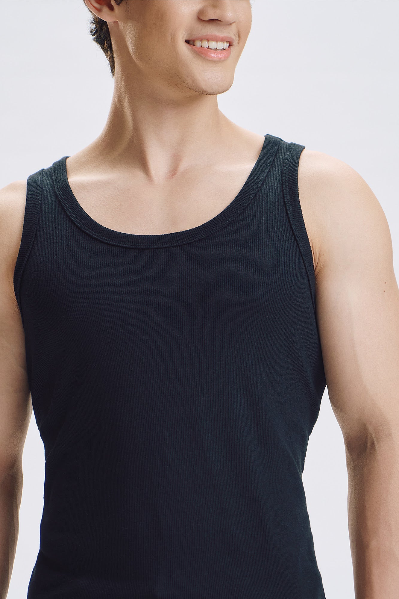 Slim Ribbed Tank Top