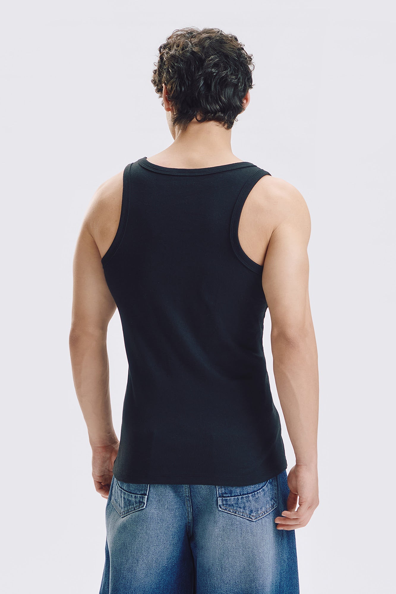Slim Ribbed Tank Top