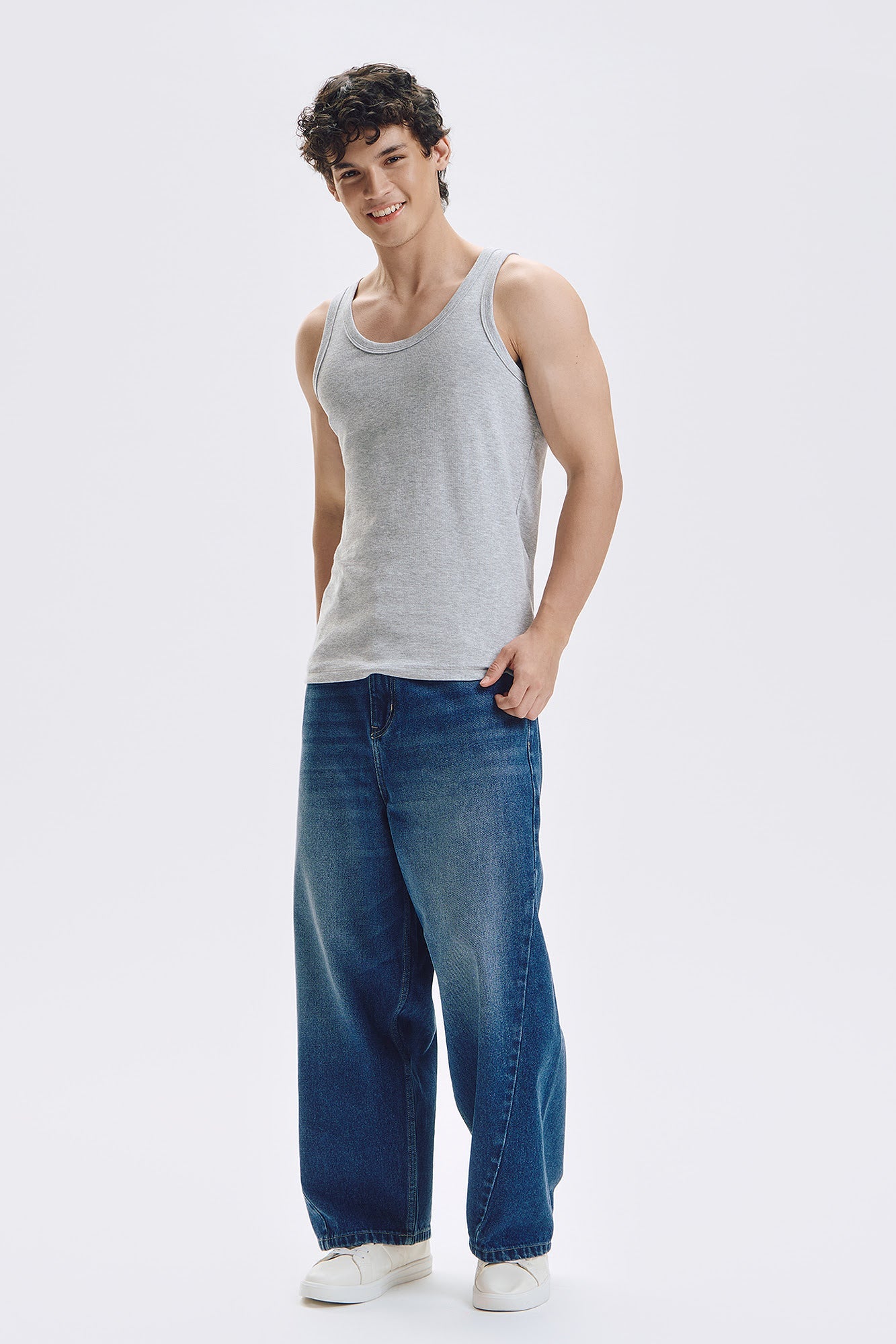 Slim Ribbed Tank Top