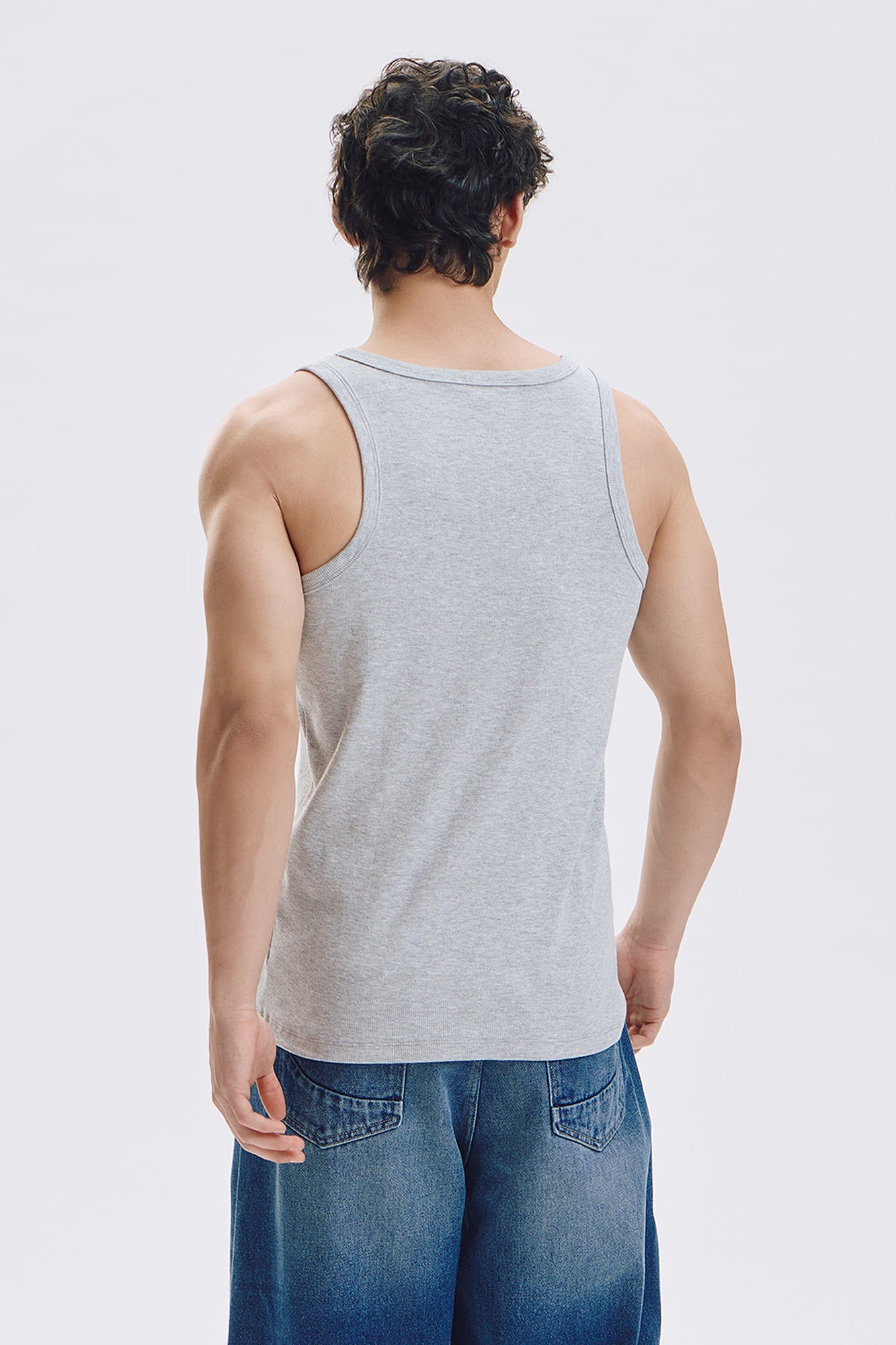 Slim Ribbed Tank Top