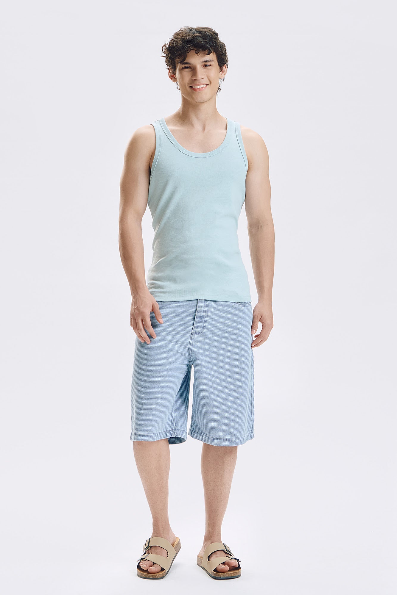 Slim Ribbed Tank Top