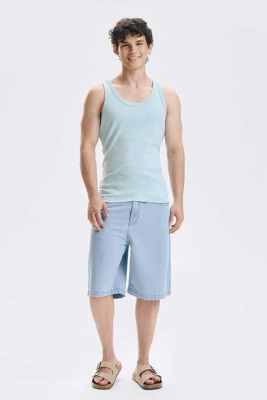 Slim Ribbed Tank Top