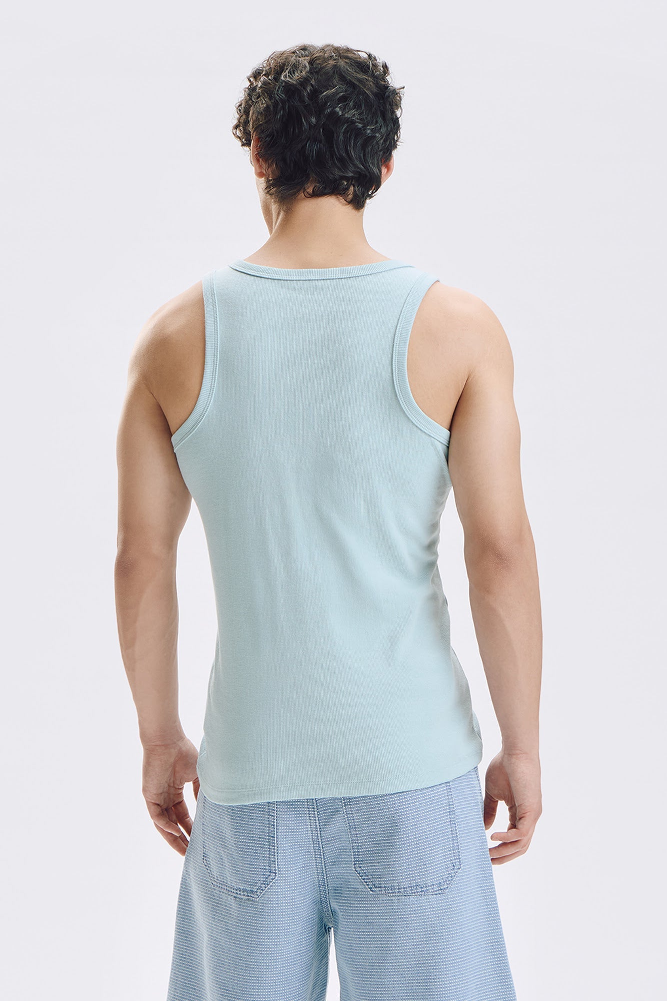 Slim Ribbed Tank Top