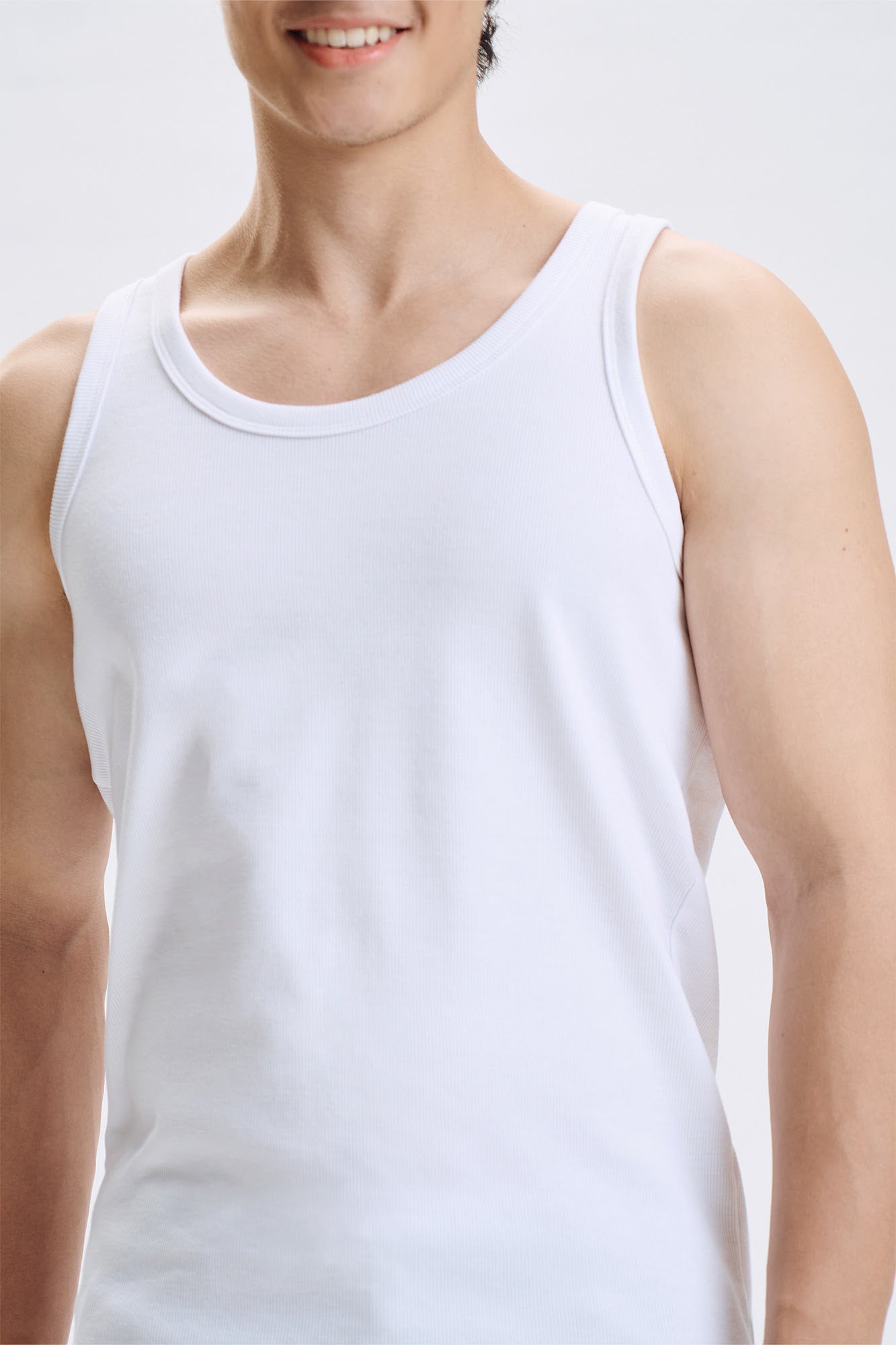 Slim Ribbed Tank Top