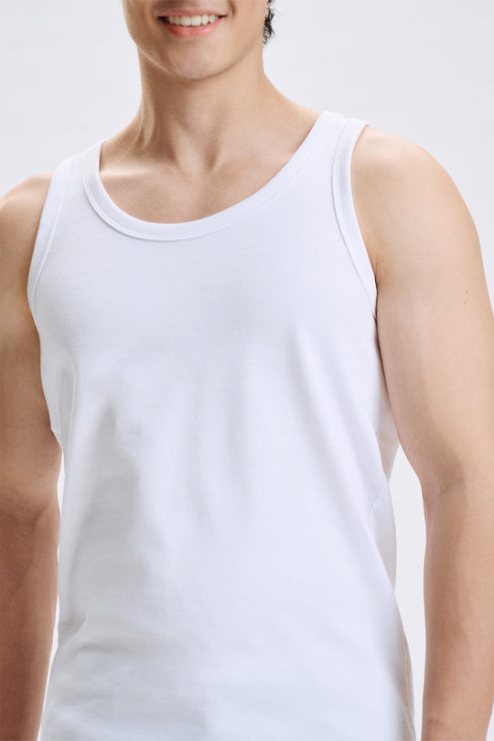 Slim Ribbed Tank Top