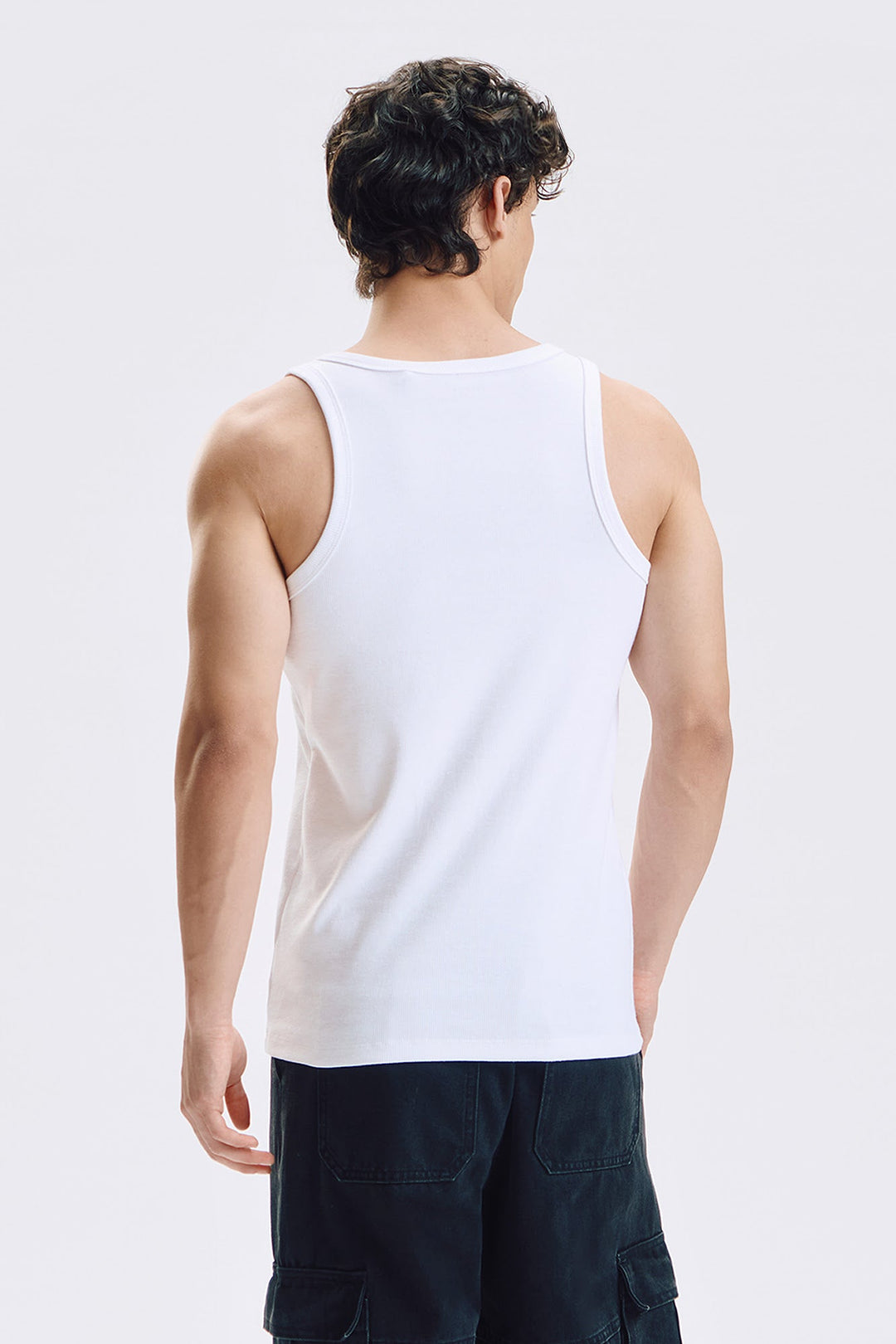Slim Ribbed Tank Top