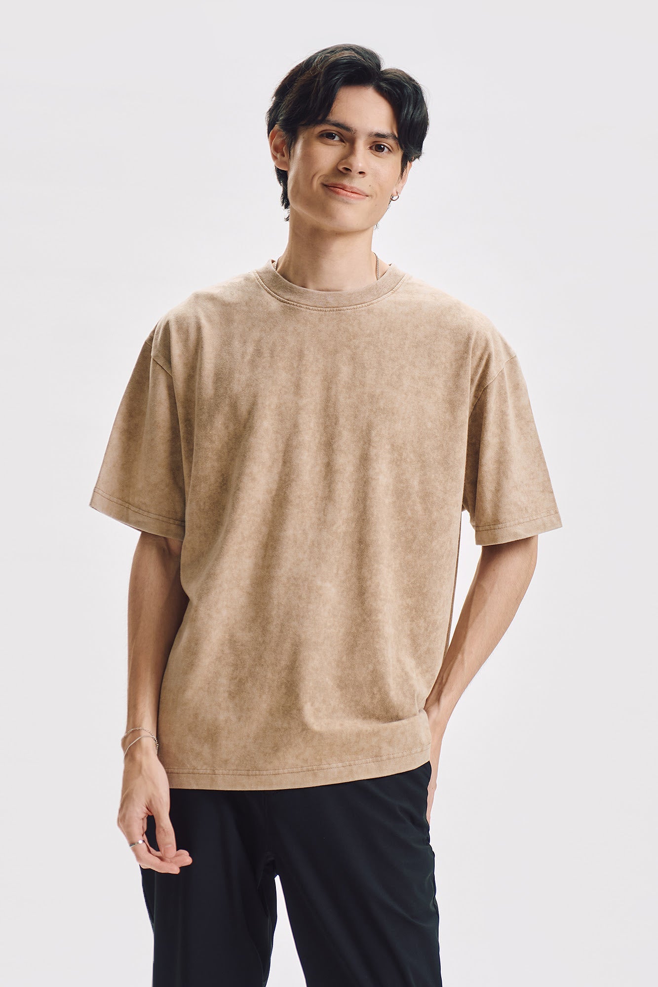 Relaxed Acid Wash T-Shirt