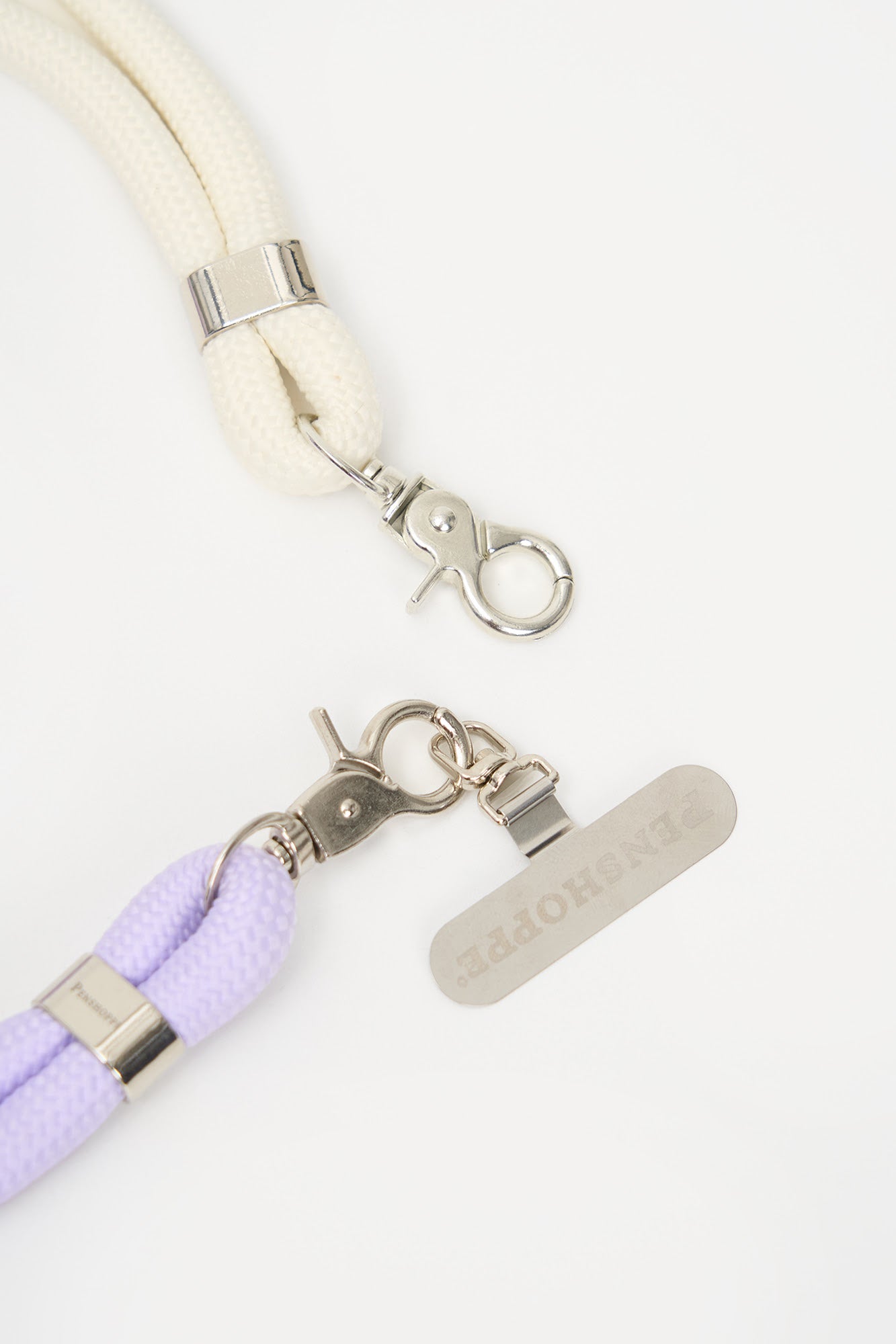 2 in 1 Phone Strap Set with Metal Holder