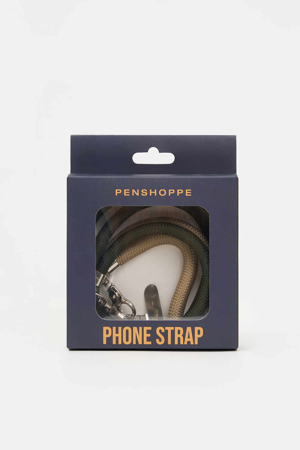 2 in 1 Phone Strap Set with Metal Holder