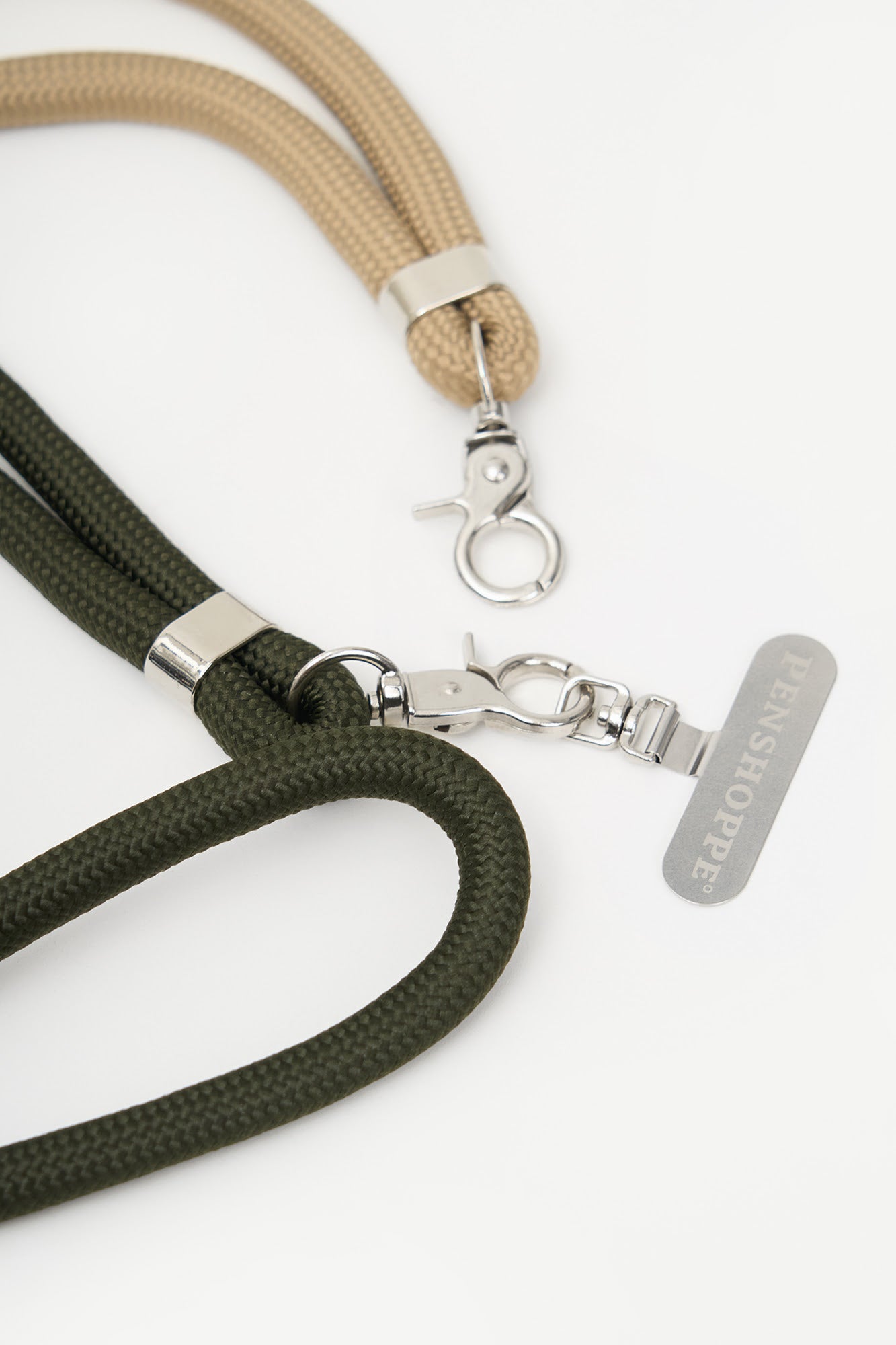 2 in 1 Phone Strap Set with Metal Holder