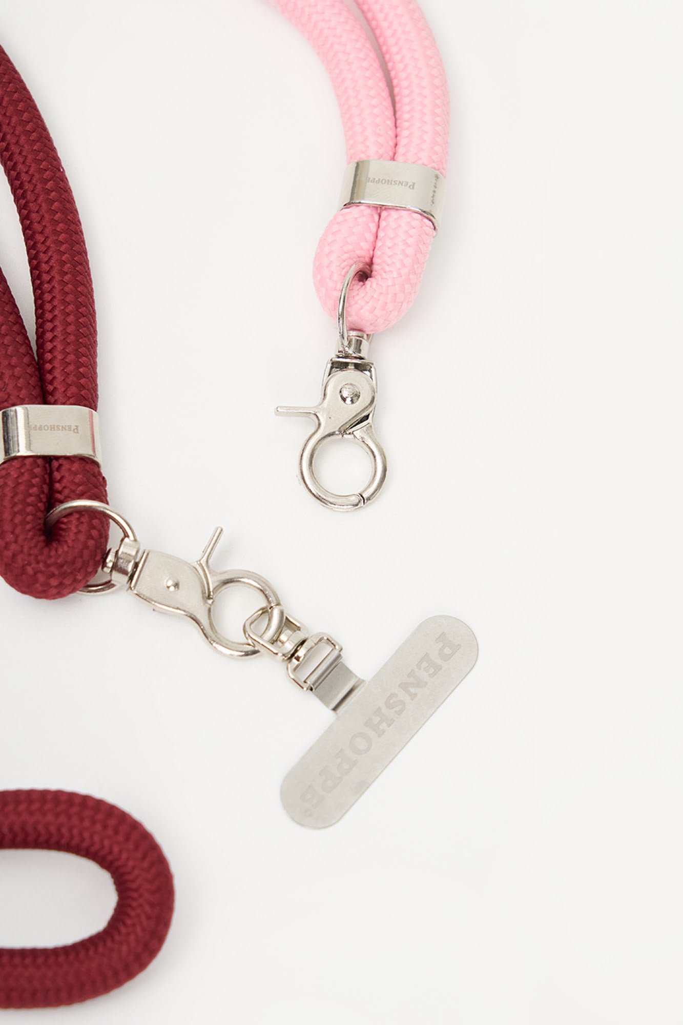2 in 1 Phone Strap Set with Metal Holder