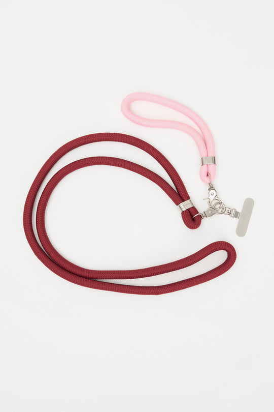 2 in 1 Phone Strap Set with Metal Holder