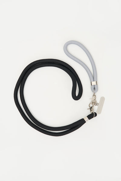 2 in 1 Phone Strap Set with Metal Holder