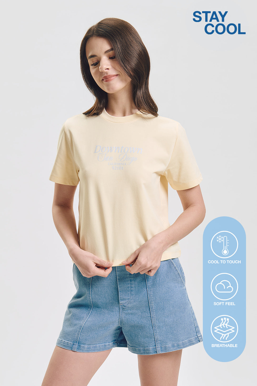 Stay Cool Relaxed Graphic T-Shirt