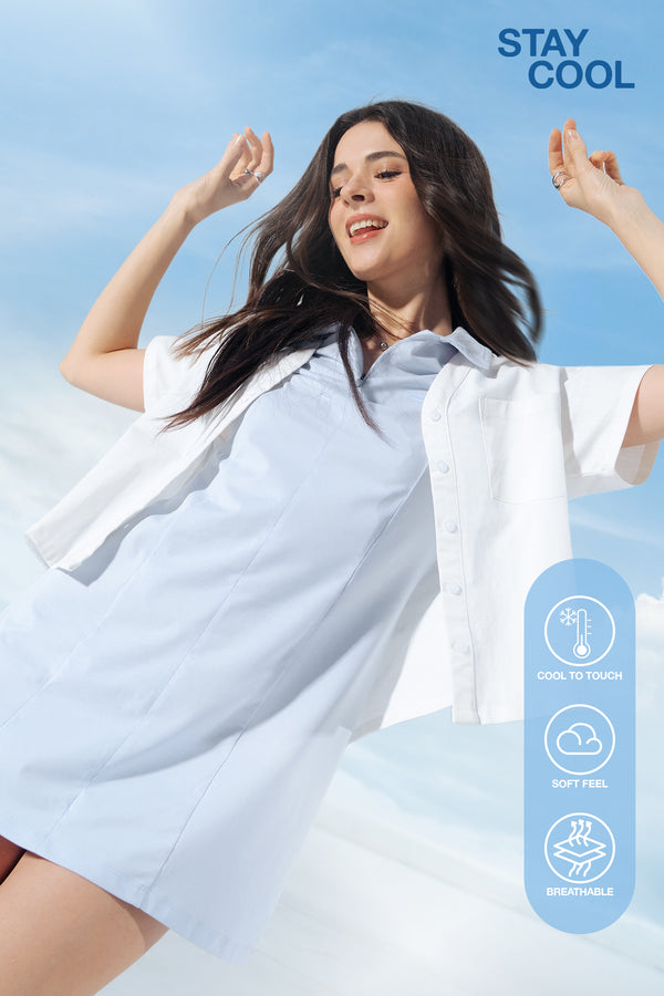 Stay Cool Slim Polo Dress