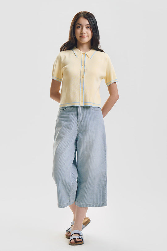 Relaxed Knit Polo