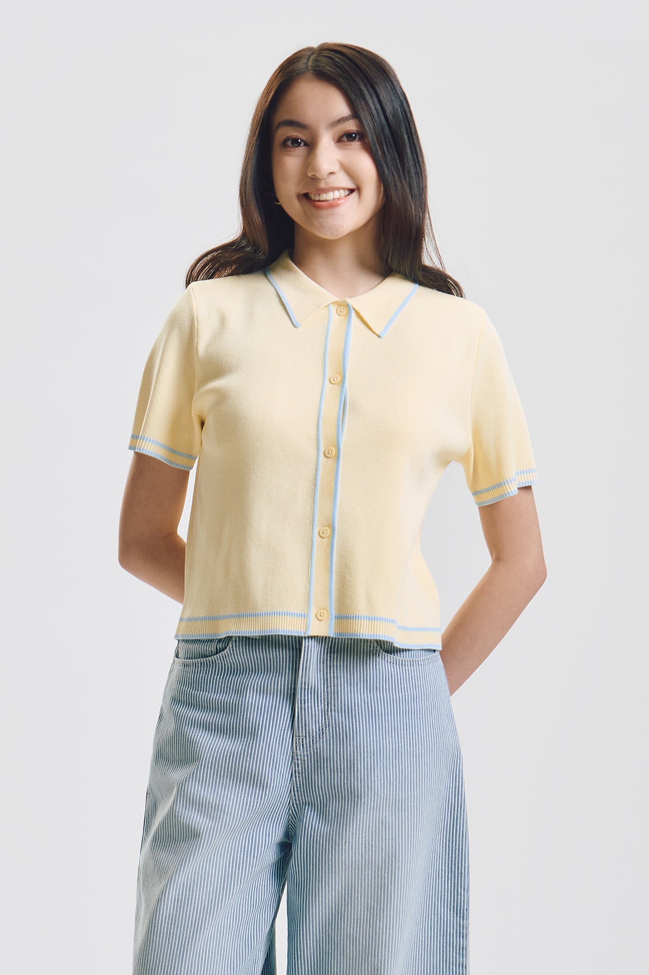 Relaxed Knit Polo