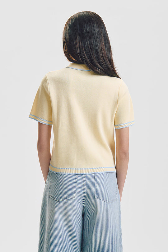 Relaxed Knit Polo