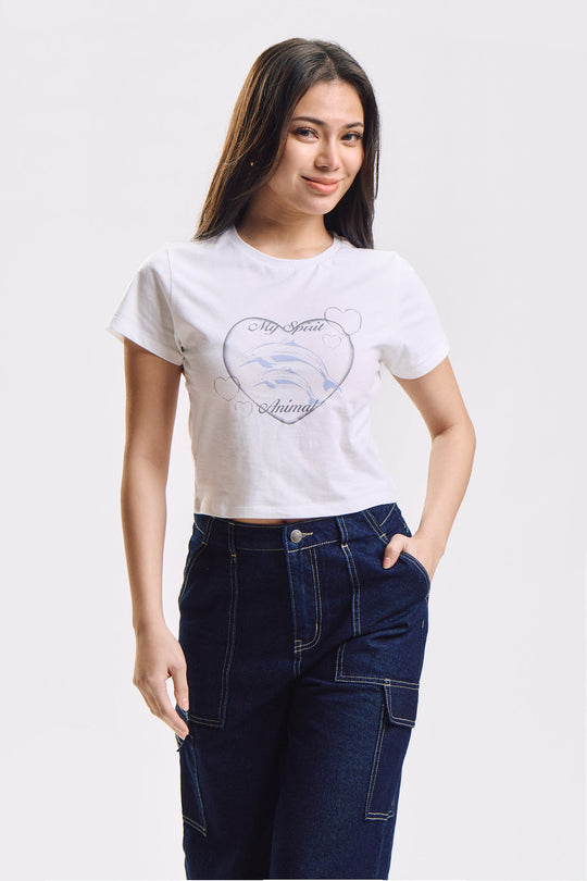 My Spirit Animal Slim Graphic T-Shirt