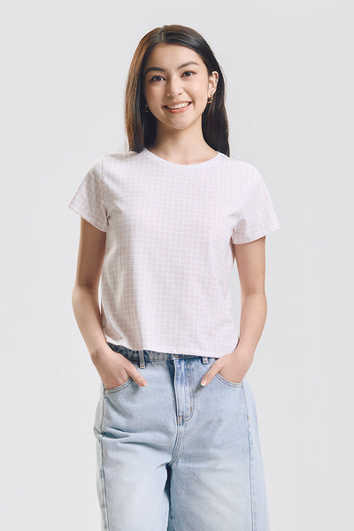 Geometric Print Relaxed T-Shirt