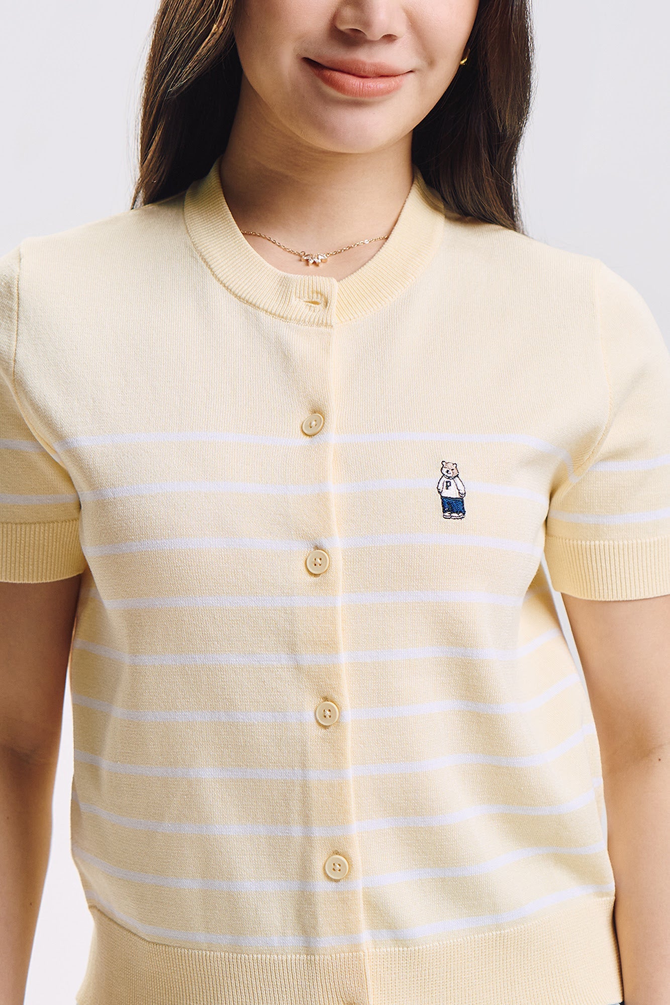 Crew Striped Knit Top