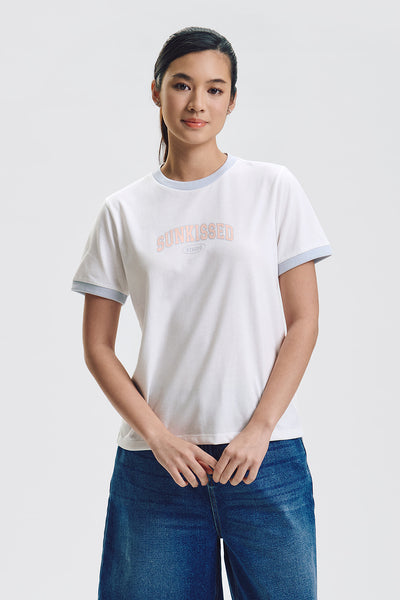 Sunkissed Studio Ringer Relaxed Graphic T-Shirt