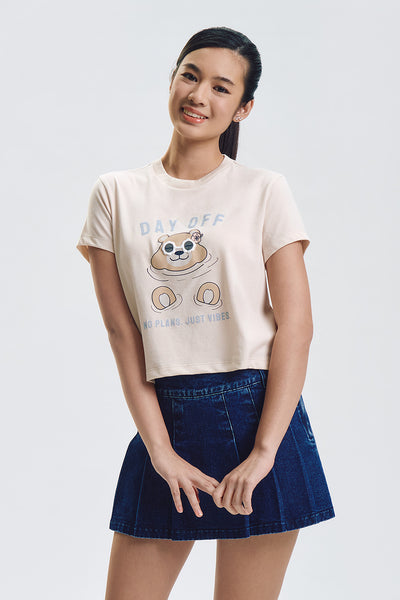 Crew Day Off Loose Graphic T-Shirt