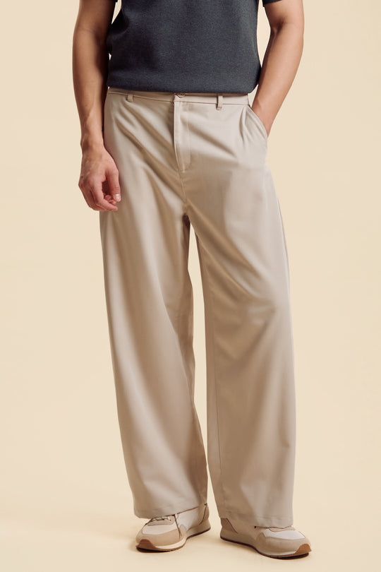 Dress Code Wide Fit Trousers
