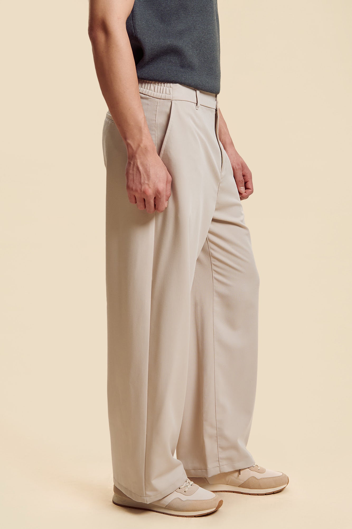 Dress Code Wide Fit Trousers
