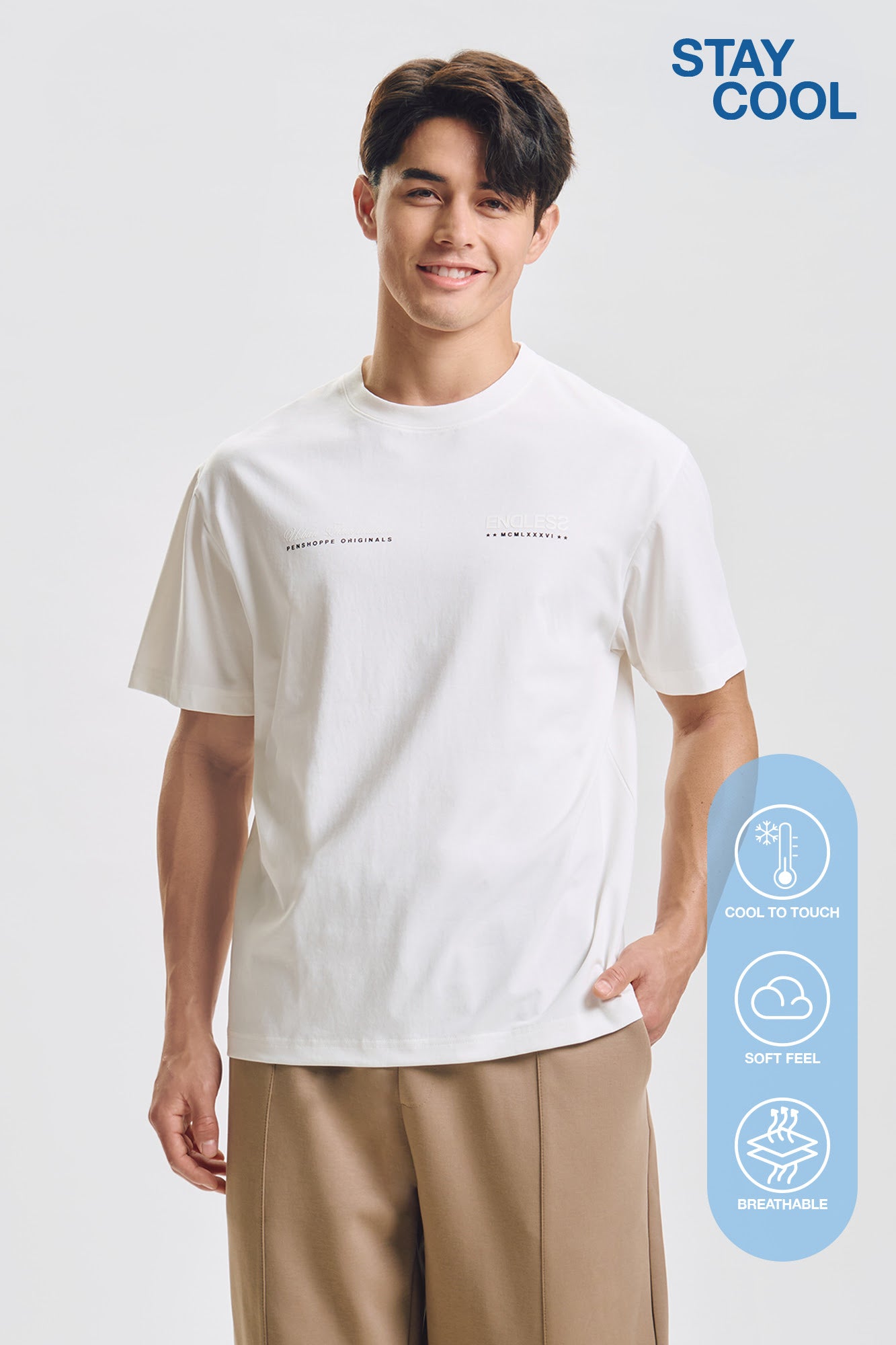 Stay Cool Relaxed Graphic T-Shirt