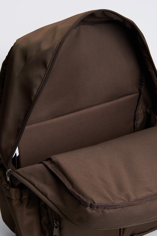 Nylon Multi-Compartment Backpack