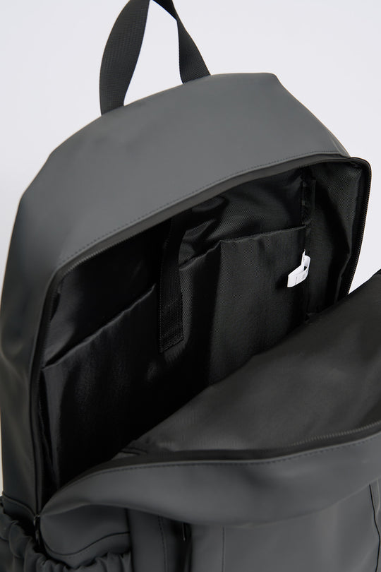 PU Coated Multi-Compartment Backpack
