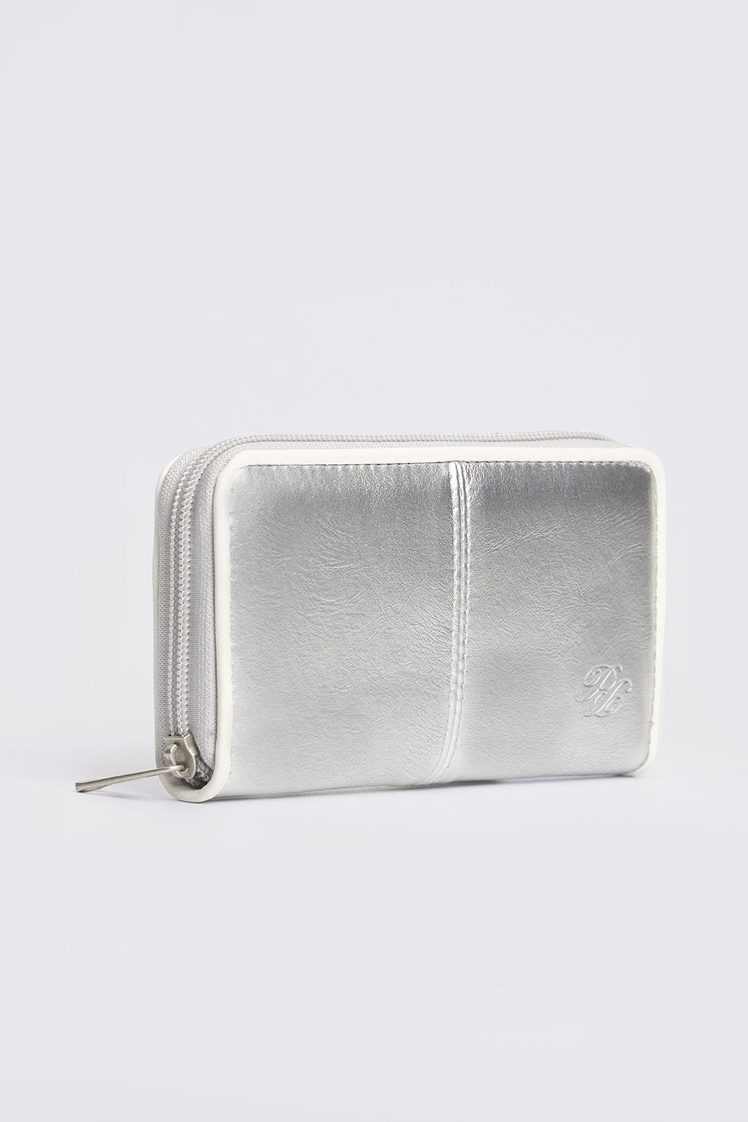 Women's Bi-Fold Zipper Leather Wallet