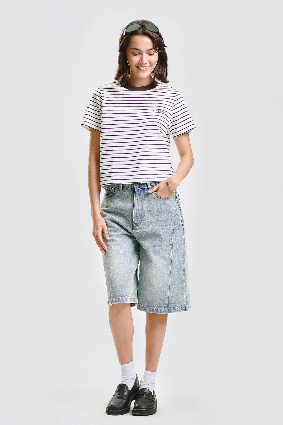 Essentials Striped Relaxed T-Shirt