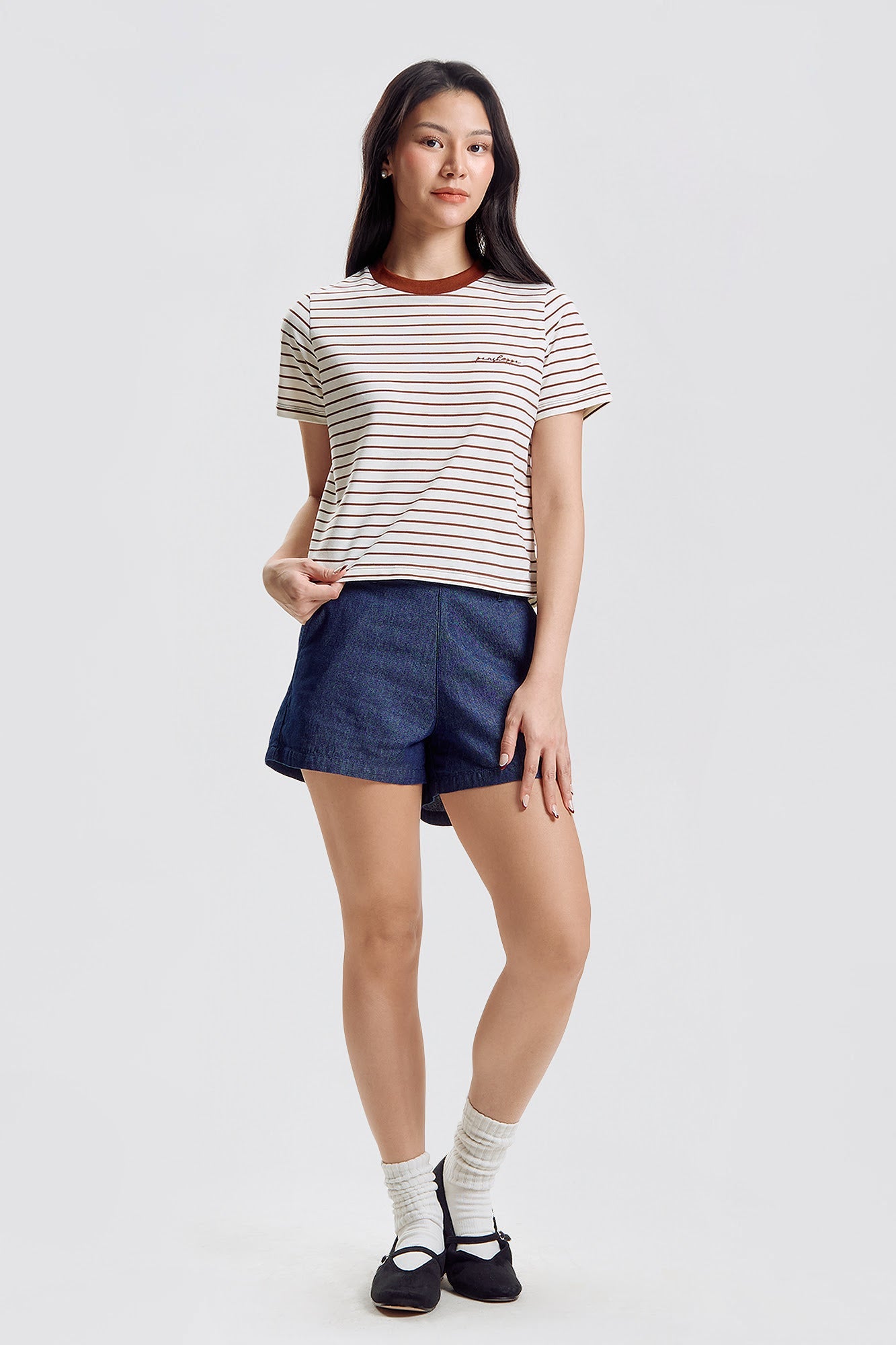 Essentials Striped Relaxed T-Shirt
