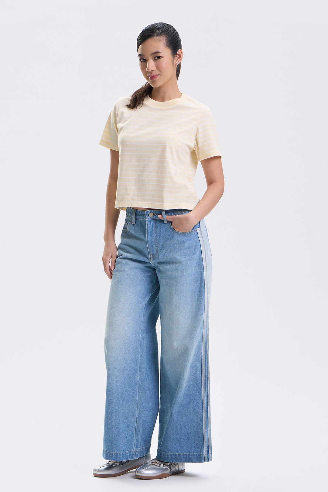 Essentials Striped Relaxed T-Shirt