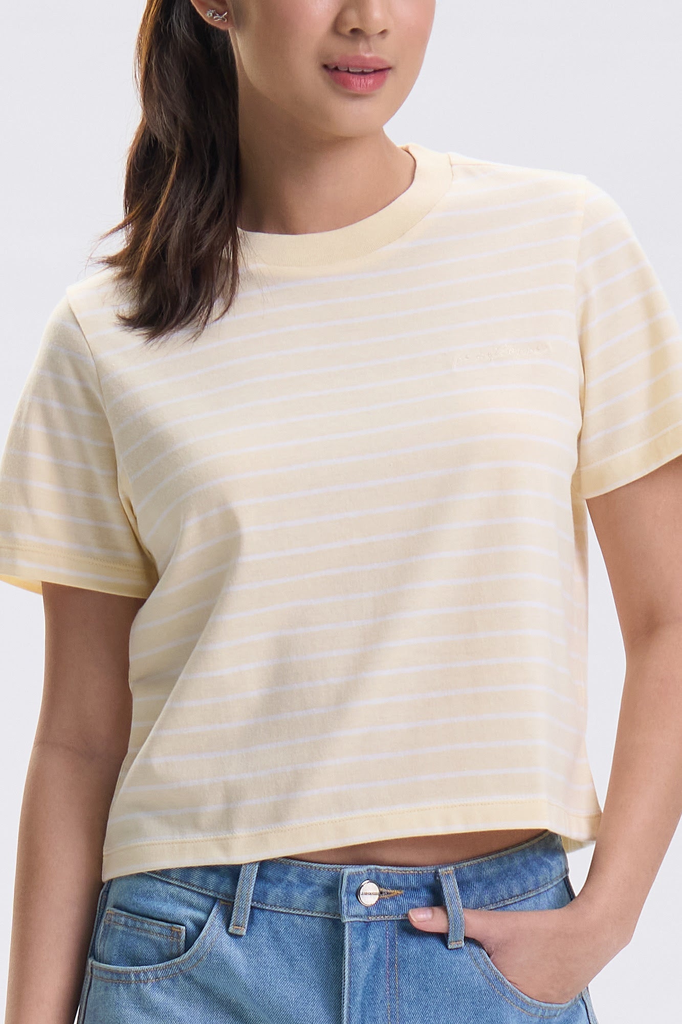 Essentials Striped Relaxed T-Shirt