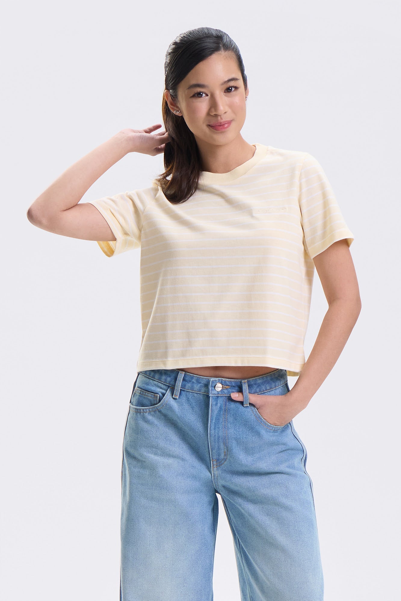 Essentials Striped Relaxed T-Shirt